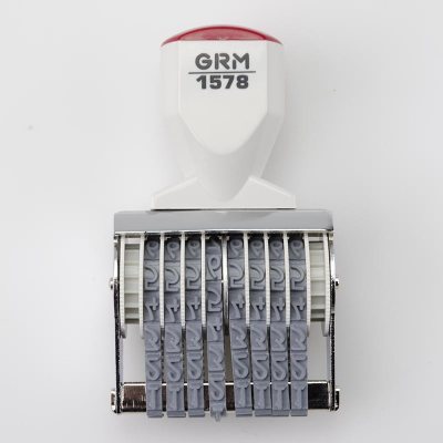 GRM 1578 ленточный нумератор, 8 разрядов, 7 мм.