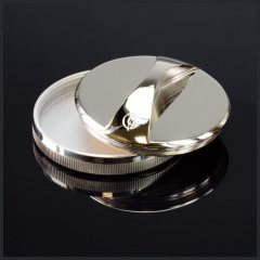 "OL-Орбита 45" Металлическая оснастка для печати, КАРМАННАЯ, без подушки (диаметр печати 45 мм.)