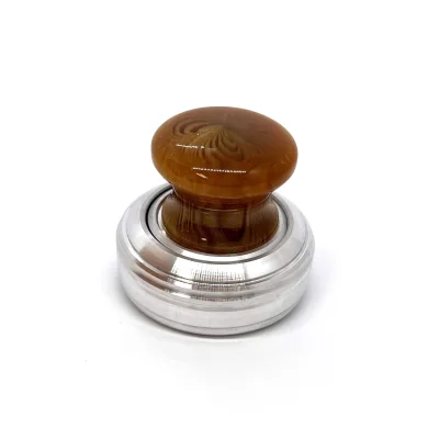 "САБИНА 42КП" Металлическая оснастка для печати с кнопкой и встроенной штемпельной подушкой (диаметр печати 42 мм.)