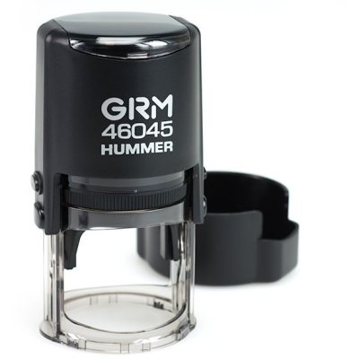 GRM 46045 Hummer Усиленная автоматическая оснастка для печати с крышечкой (диаметр печати 45 мм.)