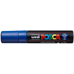 Маркер POSCA PC-17K, синий, 15 мм, клиновидный наконечник № 33
