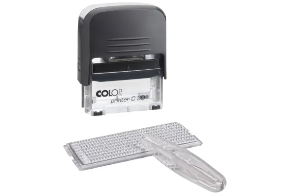 Colop Printer Compact 30/1-Set Автоматический самонаборный штамп 5 строк, 1 касса (штамп 47 х 18 мм)