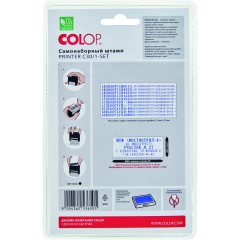 Colop Printer Compact 30/1-Set Автоматический самонаборный штамп 5 строк, 1 касса (штамп 47 х 18 мм)