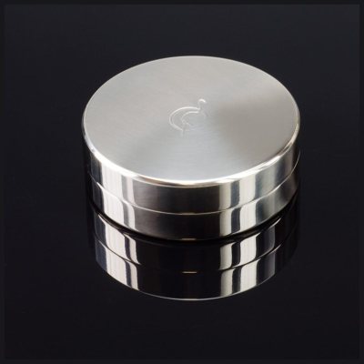 "OL-ДИСКО 30" Премиальная металлическая оснастка для печати с штемпельной подушкой (диаметр печати 30 мм.)