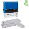 Colop Printer Compact 40-Set Автоматический самонаборный штамп, 2 кассы, С РАМКОЙ (штамп 59 х 23 мм, 4/6 строк)