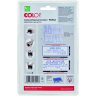 Colop Printer Compact 40-Set Автоматический самонаборный штамп, 2 кассы, С РАМКОЙ (штамп 59 х 23 мм, 4/6 строк)