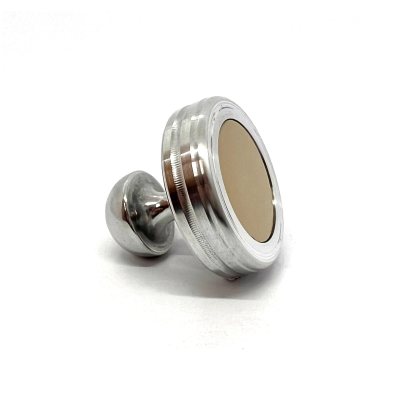 "ВЕГА 42-Магнит" Металлическая магнитная оснастка для печати с встроенной штемпельной подушкой (диаметр печати 42 мм.)