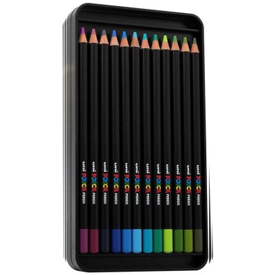 POSCA Pencil Набор из 36 цветных карандашей в подарочном кейсе, Япония
