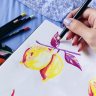 POSCA Pencil Набор из 36 цветных карандашей в подарочном кейсе, Япония