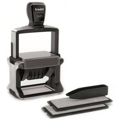 TRODAT PROFESSIONAL 54510 TYPO Датер профессиональный автоматический самонаборный 8 строк, 2 кассы (85 х 55 мм) месяц ЦИФРАМИ