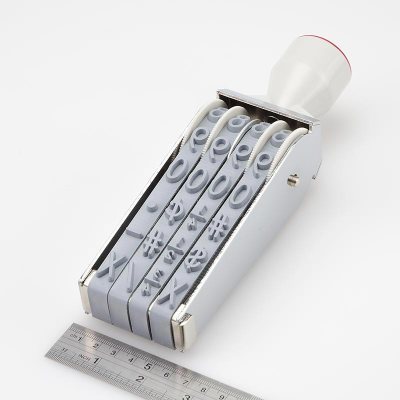 GRM 15154 ленточный нумератор, 4 разряда, 15 мм.