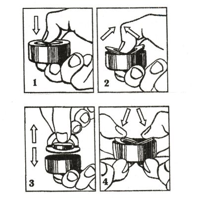 "OL-ТЕХНО 30" Металлическая оснастка для печати (диаметр печати 30 мм.)