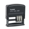TRODAT 4813 PRINTY ДАТЕР  СО СВОБОДНЫМ ПОЛЕМ 26х9 мм, дата БУКВАМИ