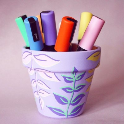 Набор акриловых маркеров POSCA PC-5M «Пастельные цвета», в пластиковой упаковке, 6 шт