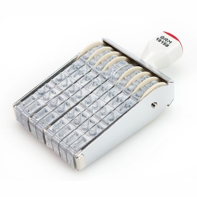 GRM 15158 ленточный нумератор, 8 разрядов, 15 мм.