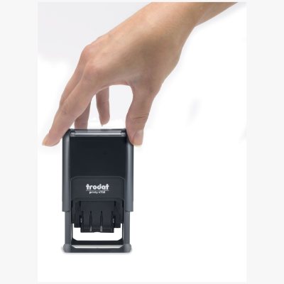 TRODAT 4750 ДАТЕР СО СВОБОДНЫМ ПОЛЕМ 41х24 мм, дата БУКВАМИ (латиница)