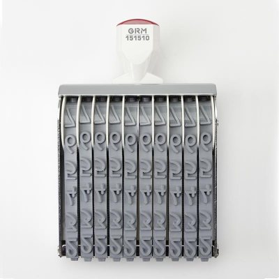 GRM 151510 ленточный нумератор, 10 разрядов, 15 мм.