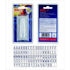 COLOP Type Set CL/P Касса ЛАТИНСКИХ букв, цифр и символов 6,5 мм, с пинцетом