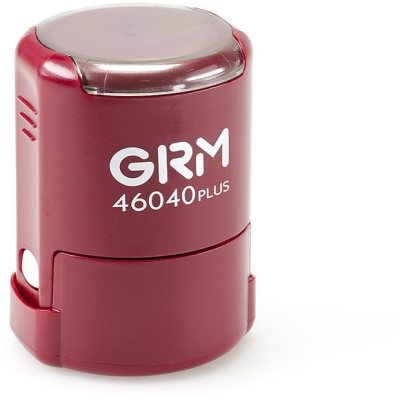 GRM 46040 / R40 plus COMPACT Автоматическая оснастка для печати с крышечкой (диаметр 40 мм.)