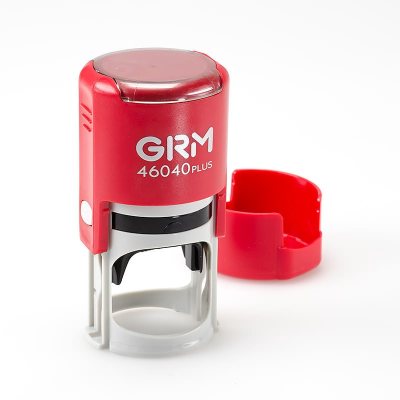 GRM 46040 / R40 plus COMPACT Автоматическая оснастка для печати с крышечкой (диаметр 40 мм.)