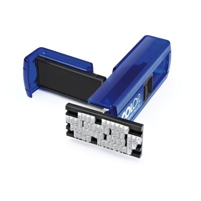 Colop Pocket Stamp PLUS 20-Set Карманный самонаборный штамп со встроенной штемпельной подушкой 4 строки, 1 касса (штамп 38 х 14 мм)