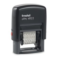 TRODAT 4822 PRINTY ШТАМП С 12 БУХГАЛТЕРСКИМИ ТЕРМИНАМИ, без даты