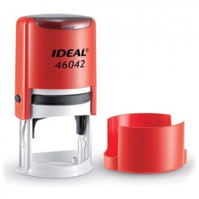IDEAL 46042 Автоматическая оснастка для печати (диаметр печати 42 мм.) с крышкой