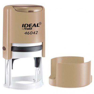 IDEAL 46042 Автоматическая оснастка для печати (диаметр печати 42 мм.) с крышкой