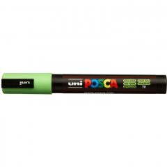 Маркер POSCA PC-5M, зеленое яблоко, 1.8 - 2.5 мм, пулевидный наконечник №72