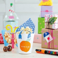 Набор акриловых маркеров POSCA PC-1M «Стандартные цвета», в пластиковой упаковке, 6 шт