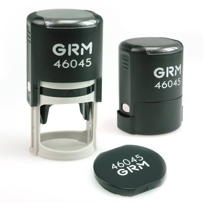 GRM 46045 / R45 plus COMPACT Автоматическая оснастка для печати с крышечкой (диаметр 45 мм.)