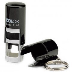 Colop Printer R12 + key ring Автоматическая оснастка для печати с брелоком и защитной крышечкой (диаметр печати 12мм.)