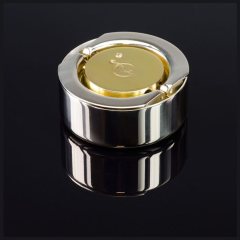 "OL-ТЕХНО кристалл-бриллиант 40" Металлическая оснастка для печати с фианитовым кристаллом, ПРОЗРАЧНЫЙ (диаметр печати 40 мм.)