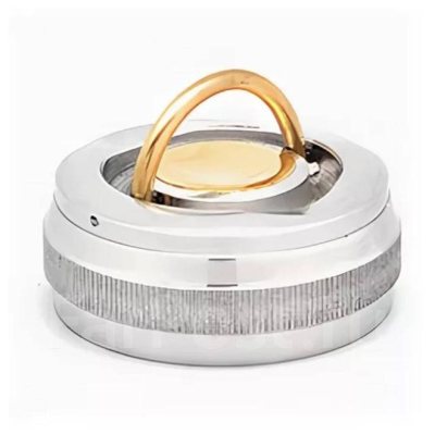 OS-21-А Оснастка для печатей карманная "Евро-2" с латунной кнопкой. с штемпельной подушкой / d=42 мм.