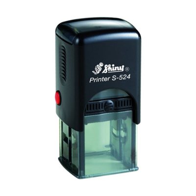 SHINY S-524 Автоматическая оснастка для печати / штампа  (диаметр печати 24 мм. / размер штампа 24 х 24 мм.)