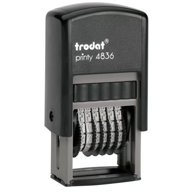 TRODAT 4836 PRINTY МИНИ-НУМЕРАТОР.6 РАЗРЯДОВ.3.8мм