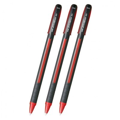 Шариковая ручка 3 шт. UNI Jetstream SX-101-05 шарик 0.5 мм/линия 0.24 мм