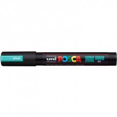 Маркер POSCA PC-5M, зелёный, 1.8 - 2.5 мм №6