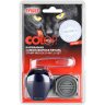 Colop Stamp Mouse R 40/1.5-Set Карманная самонаборная печать со встроенной штемпельной подушкой - 1.5 круга, 1 касса (печать 40 мм)