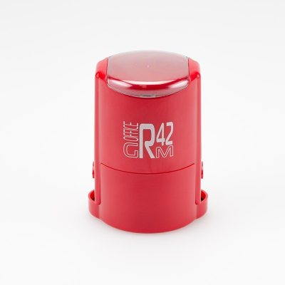 GRM R42 Office Автоматическая оснастка для печати С ЗАЩИТНОЙ КРЫШЕЧКОЙ (диаметр 42 мм.)