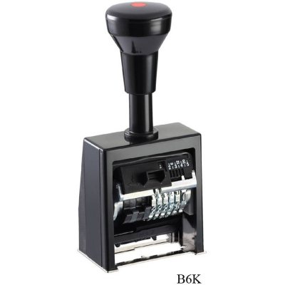 REINER B6K Нумератор автоматический металло-пластиковый, 4.5 мм., 6 разрядов