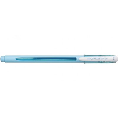 Шариковая ручка 3 шт. UNI Jetstream SX-101-07FL цветной корпус/синие чернила, шарик 0.7 мм/линия 0.35 мм