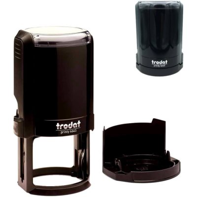 Trodat Printy 4645 Автоматическая оснастка для печати (диаметр 45 мм.)  с крышкой