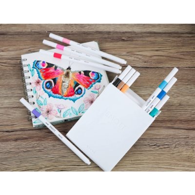 Набор линеров №2 Uni EMOTT Пастельные цвета 10 штук