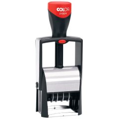 COLOP CLASSIC LINE S 2100/4  Металлический датер, высота шрифта 4 мм, месяц ЦИФРАМИ