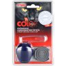 Colop Stamp Mouse R 40/2-Set Карманная самонаборная печать со встроенной штемпельной подушкой - 2 круга, 1 касса (печать 40 мм)