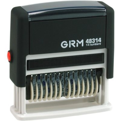 GRM 48314  Mini нумеpатоp 14 pазpядов, 3.8 мм.