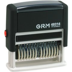 GRM 48314  Mini нумеpатоp 14 pазpядов, 3.8 мм.