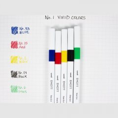 Набор линеров №1 Uni EMOTT Яркие цвета 5 штук