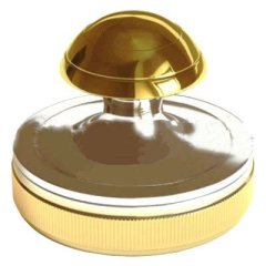 OS-33-1 / F1-40КН Металлическая оснастка для красконаполненной печати (настольная). Гальванизация никелем и золотом / диаметр 40 мм